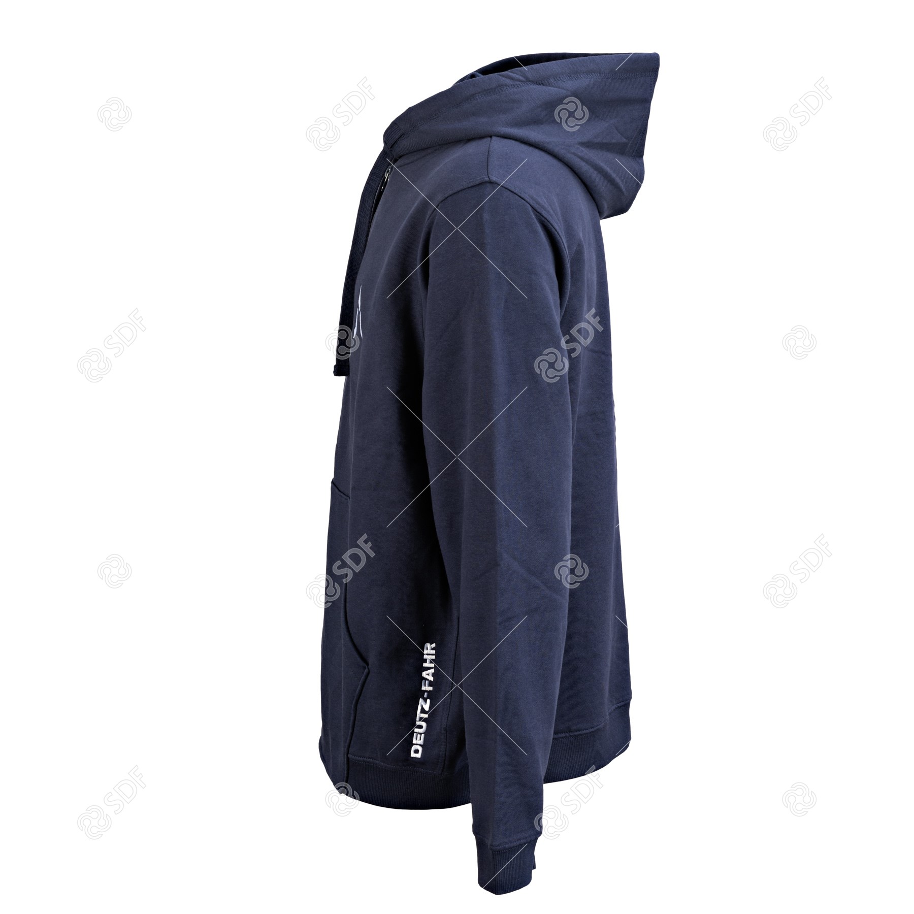 FELPA UNISEX CON CAPPUCCIO DEUTZ-FAHR Cod. M01D178 Varie Taglie - immagine 3