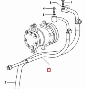 TUBO CLIMATIZZATORE Cod. 0.013.9673.3 SDF