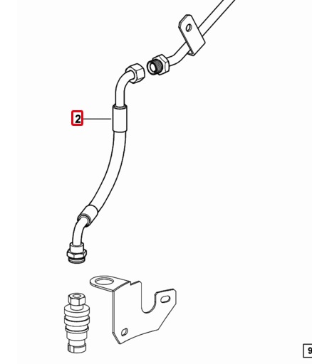 TUBO CLIMATIZZATORE Cod. 0.013.9864.3 SDF