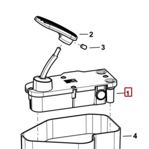 PEDALE ACCELERATORE Cod. 0.044.3146.4/20 SDF